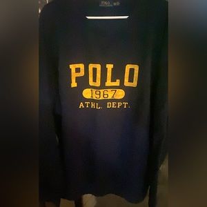 Vintage Y2K Polo Ralph Lauren Spell Out Sweater 2xl